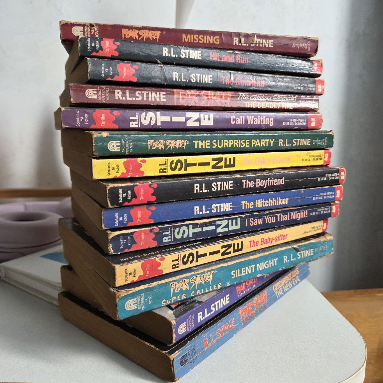 my Fear Street Series collection