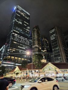 lau pa sat skyline